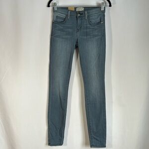 Current/Elliott Blue Ankle Skinny Jeans NWT